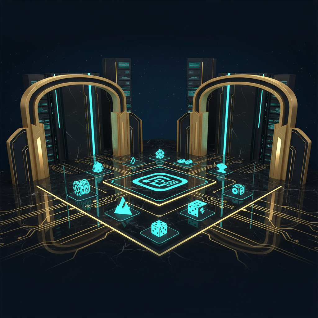 imagem de portal de cassino na interface digital